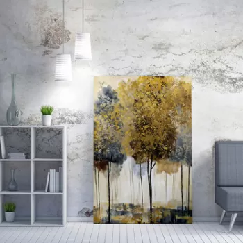 Tablou decorativ, WY229 (70 x 100), 50% bumbac / 50% poliester, Canvas imprimat, Multicolor imagine