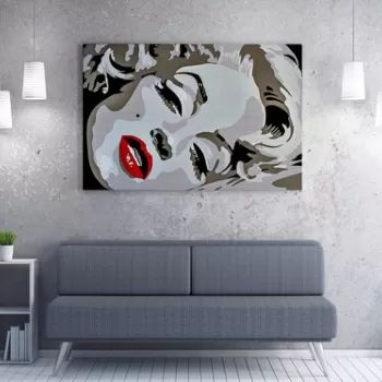 Tablou decorativ, WY232 (70 x 100), 50% bumbac / 50% poliester, Canvas imprimat, Multicolor imagine