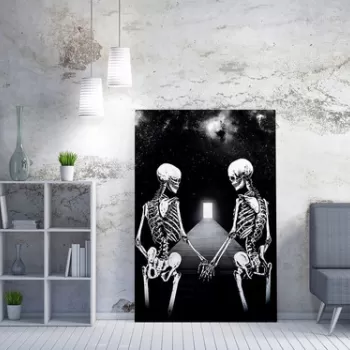 Tablou decorativ, WY235 (70 x 100), 50% bumbac / 50% poliester, Canvas imprimat, Multicolor imagine