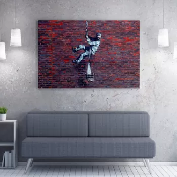 Tablou decorativ, WY24 (70 x 100), 50% bumbac / 50% poliester, Canvas imprimat, Multicolor imagine