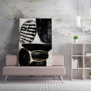 Tablou decorativ, WY247 (70 x 100), 50% bumbac / 50% poliester, Canvas imprimat, Multicolor imagine