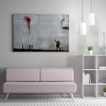 Tablou decorativ, WY28 (70 x 100), 50% bumbac / 50% poliester, Canvas imprimat, Multicolor imagine