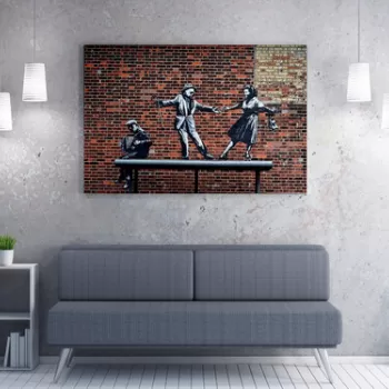 Tablou decorativ, WY29 (70 x 100), 50% bumbac / 50% poliester, Canvas imprimat, Multicolor imagine