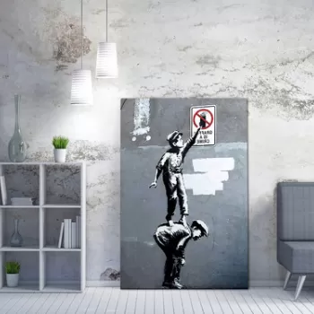 Tablou decorativ, WY31 (70 x 100), 50% bumbac / 50% poliester, Canvas imprimat, Multicolor imagine