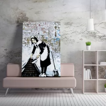 Tablou decorativ, WY35 (70 x 100), 50% bumbac / 50% poliester, Canvas imprimat, Multicolor imagine