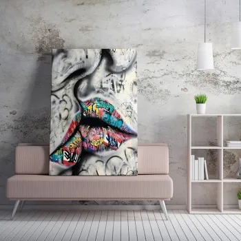Tablou decorativ, WY351 (50 x 70), Canvas imprimat, Multicolor imagine