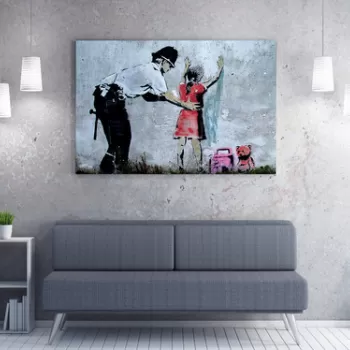 Tablou decorativ, WY39 (70 x 100), 50% bumbac / 50% poliester, Canvas imprimat, Multicolor imagine