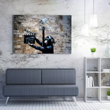 Tablou decorativ, WY43 (70 x 100), 50% bumbac / 50% poliester, Canvas imprimat, Multicolor imagine