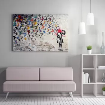 Tablou decorativ, WY51 (50 x 70), 50% bumbac / 50% poliester, Canvas imprimat, Multicolor imagine