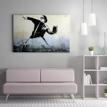 Tablou decorativ, WY54 (50 x 70), 50% bumbac / 50% poliester, Canvas imprimat, Multicolor imagine