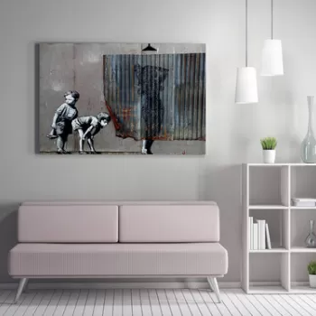 Tablou decorativ, WY55 (70 x 100), 50% bumbac / 50% poliester, Canvas imprimat, Multicolor imagine