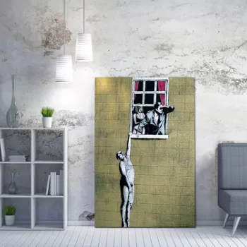 Tablou decorativ, WY56 (70 x 100), 50% bumbac / 50% poliester, Canvas imprimat, Multicolor imagine