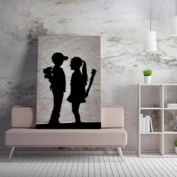 Tablou decorativ, WY61 (70 x 100), 50% bumbac / 50% poliester, Canvas imprimat, Multicolor imagine