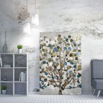 Tablou decorativ, WY66(50 x 70), Lemn, Multicolor imagine