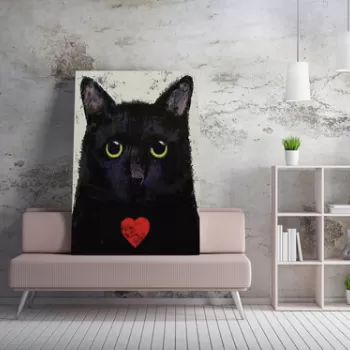 Tablou decorativ, WY69 (70 x 100), 50% bumbac/50% poliester, Lemn, Multicolor imagine