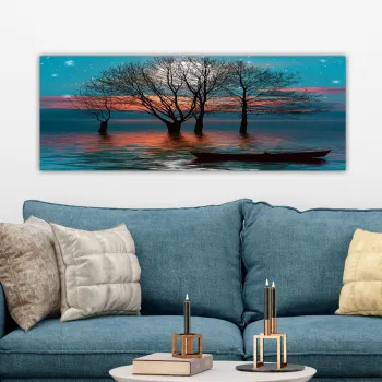 Tablou decorativ, YTY103234329560_3080, 30 x 80 cm, Multicolor imagine