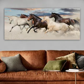 Tablou decorativ, YTY103310236866_50120, Cadru: 100% LEMN (grosime: 3 cm), Multicolor imagine
