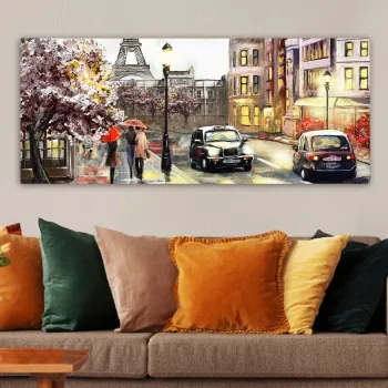 Tablou decorativ, YTY103709663054_50120, Cadru: 100% LEMN (grosime: 3 cm), Multicolor imagine