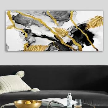 Tablou decorativ, YTY1281007012_50120, Canvas , Lemn, Multicolor imagine