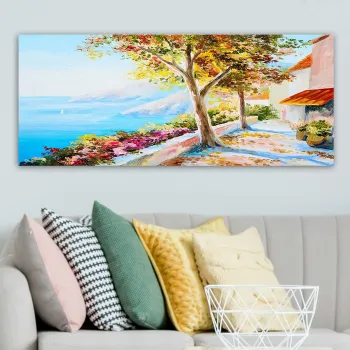 Tablou decorativ, YTY22759594_50120, Cadru: 100% LEMN (grosime: 3 cm), Multicolor imagine
