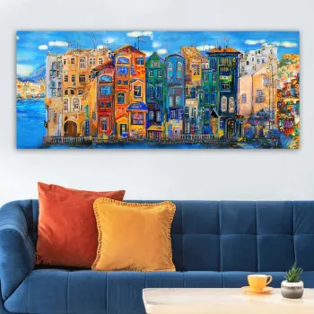 Tablou decorativ, YTY233816548_50120, Cadru: 100% LEMN (grosime: 3 cm), Multicolor imagine