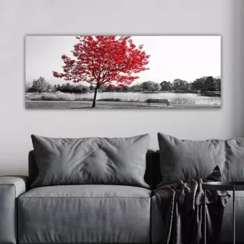 Tablou decorativ, YTY247248526_3080, Canvas, 30 x 80 cm, Multicolor imagine