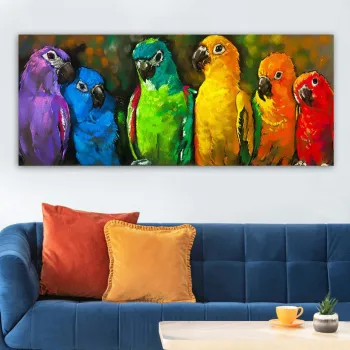 Tablou decorativ, YTY249998776_50120, PANZA, Lemn (Grosime: 3 cm, Multicolor imagine