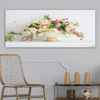 Tablou decorativ, YTY264737984_50120, PANZA, Lemn (Grosime: 3 cm, Multicolor imagine