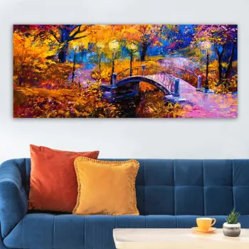 Tablou decorativ, YTY3502432915_50120, Cadru: 100% LEMN (grosime: 3 cm), Multicolor imagine