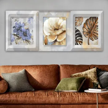 Tablou decorativ, YTY6619748772_50120, PANZA, Lemn (Grosime: 3 cm, Multicolor imagine