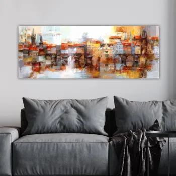 Tablou decorativ, YTY739130269_3080, 30 x 80 cm, Multicolor imagine