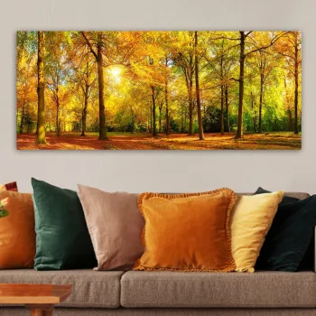 Tablou decorativ, YTY812718_50120, Cadru: 100% LEMN (grosime: 3 cm), Multicolor imagine