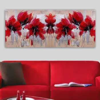 Tablou decorativ, YTYDKR1036_50120, Cadru: 100% LEMN (grosime: 3 cm), Multicolor imagine