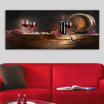 Tablou decorativ, YTYDR70_50120, Cadru: 100% LEMN (grosime: 3 cm), Multicolor imagine