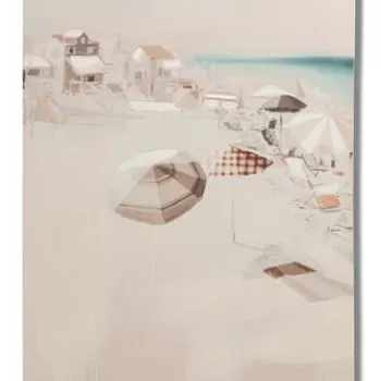 Tablou, Mauro Ferretti, Beach - B, 80 x 2 x 120 cm, lemn de pin/panza, multicolor imagine