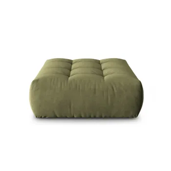 Taburet, Bloom-184, Micadoni Home, 110x101x42 cm, catifea, verde deschis imagine