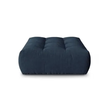 Taburet, Bloom-86, Micadoni Home, 110x101x42 cm, tesatura structurata, albastru inchis imagine