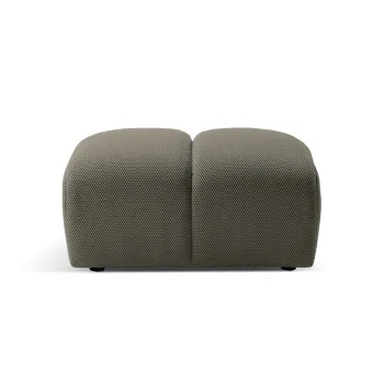 Taburet, Diana-191, Micadoni Home, 82x60x42 cm, tesatura 3D Sonic, gri otel imagine