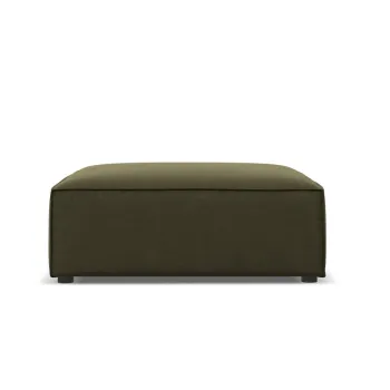 Taburet, Jodie, Micadoni Home, BL, 102x80x40 cm, catifea, verde imagine