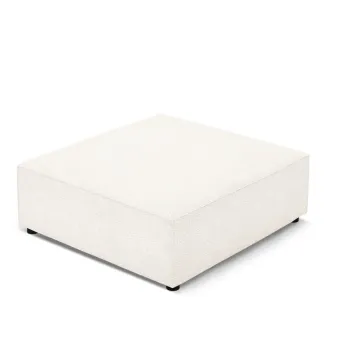 Taburet, Jodie, Micadoni Home, BL, 102x80x40 cm, poliester Boucle, bej imagine