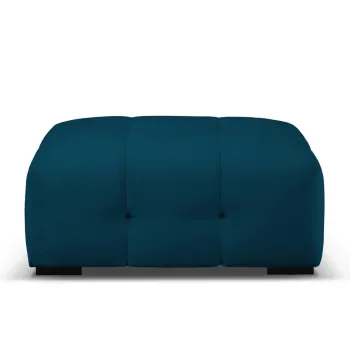 Taburet, Kendal, Micadoni Home, BL, 104x72x45 cm, catifea, albastru navy imagine