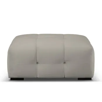 Taburet, Kendal, Micadoni Home, BL, 104x72x45 cm, catifea, gri inchis imagine