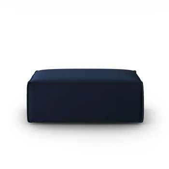 Taburet, Mackay, Cosmopolitan Design, 100x69x40 cm, catifea, albastru royal imagine