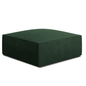 Taburet, Ruby, Micadoni Home, BL, 93x93x40 cm, poliester, verde imagine