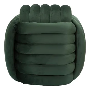 Taburet Softy, Mauro Ferretti, 45x45x45 cm, MDF/catifea din policoton, verde imagine