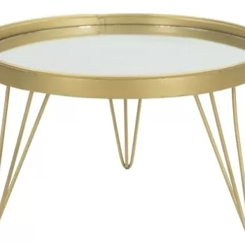 Tava decorativa cu oglinda, Glam, Mauro Ferretti, 36.5x22 cm, fier imagine