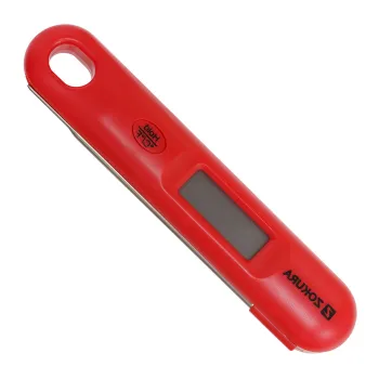 Termometru digital de bucatarie, Rosu - Zokura imagine