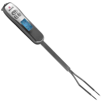 Termometru furculita pentru gratar - Zokura imagine