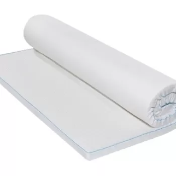 Topper Green Future, Argentum Therapy Memory Arctic Gel 7 zone de confort, 160x190 cm imagine