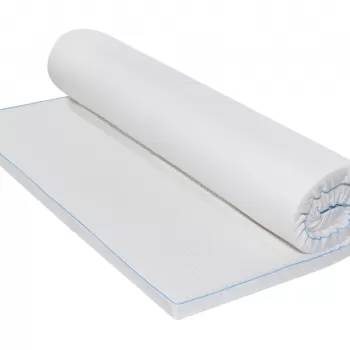 Topper Green Future, Argentum Therapy Memory Arctic Gel 7 zone de confort, 90x190 cm imagine